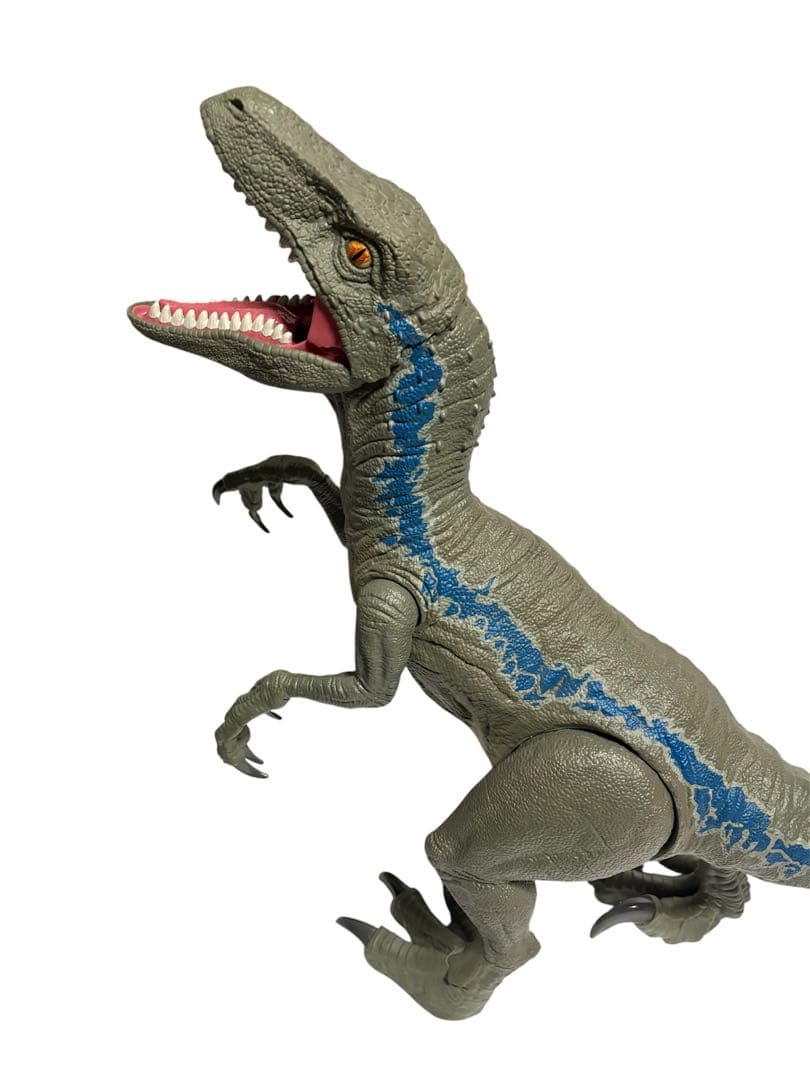 ジュラシックワールド マテル ビッグブルー ヴェロキラプトル スーパービッグ