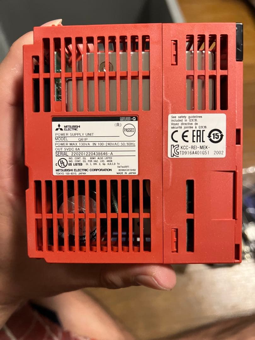 Mitsubishi MELSEC 電源ユニット MT-4G