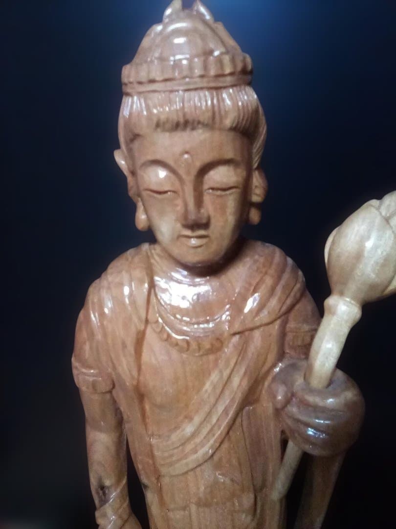 木製仏像 2体セット