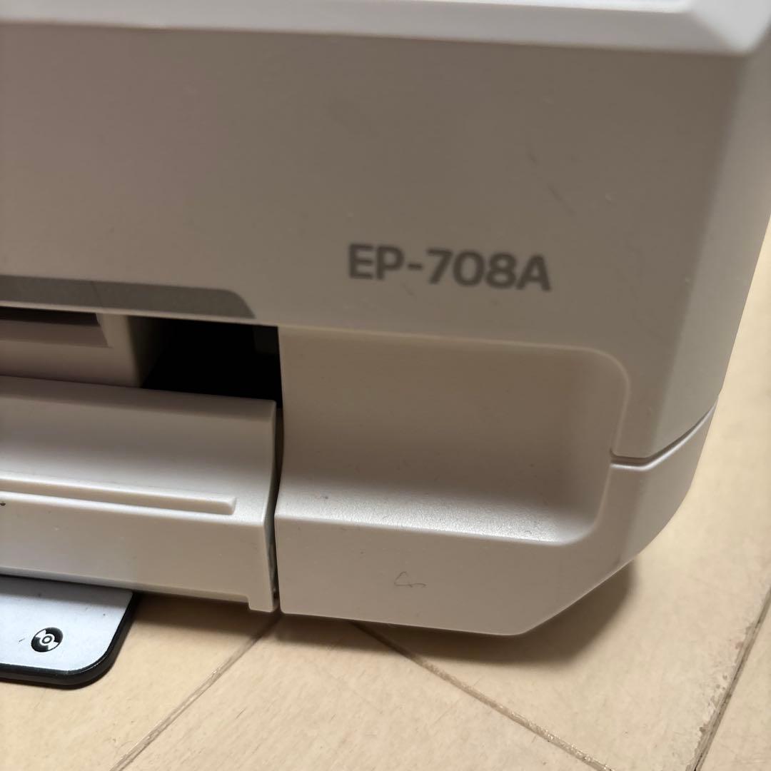 【ジャンク品】 エプソンプリンター EP-708A インク IC6CL80L
