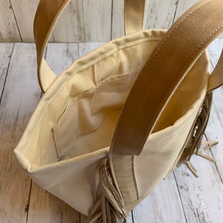 ☆オーダー受付中*° トートバッグ ミニトート フリンジトート