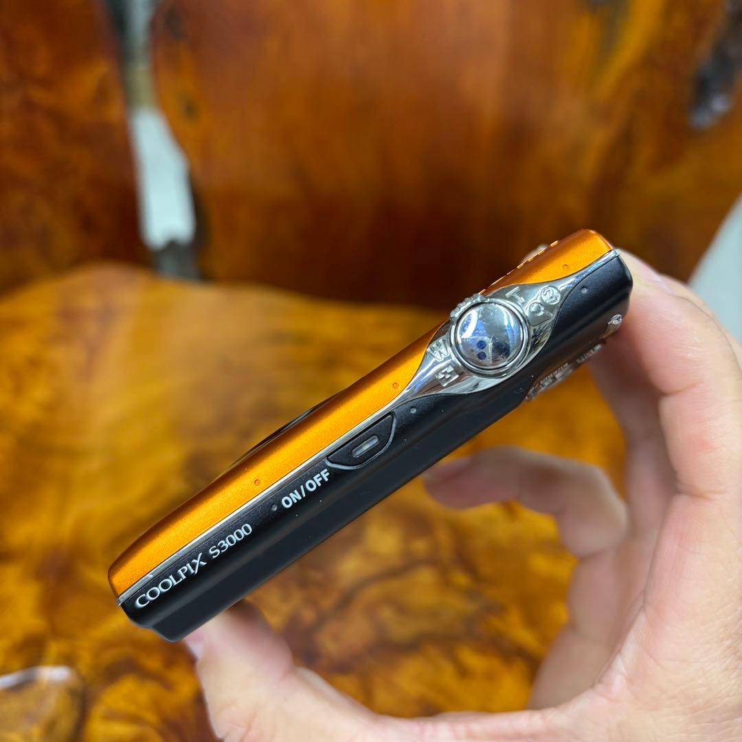 Nikon COOLPIX S3000 オレンジ 4倍光学ズーム