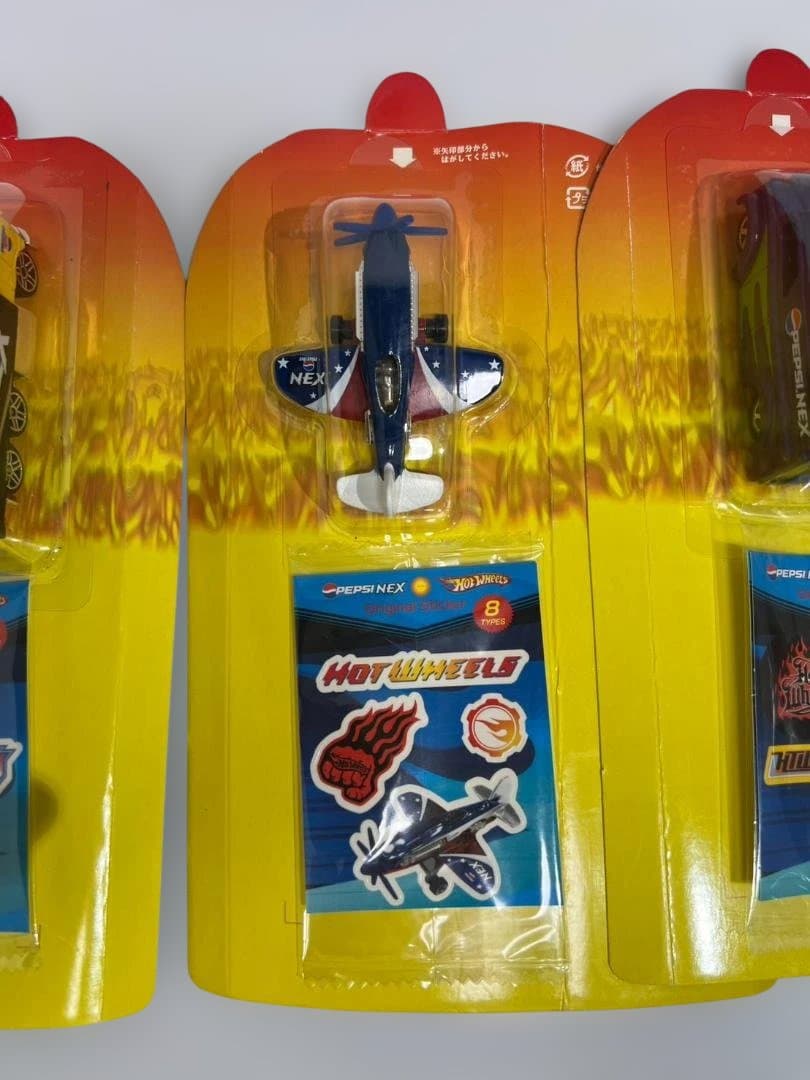 Hot Wheels PEPSI NEX ミニカー4種 未開封