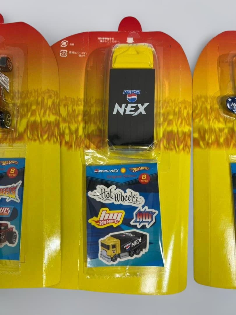 Hot Wheels PEPSI NEX ミニカー4種 未開封