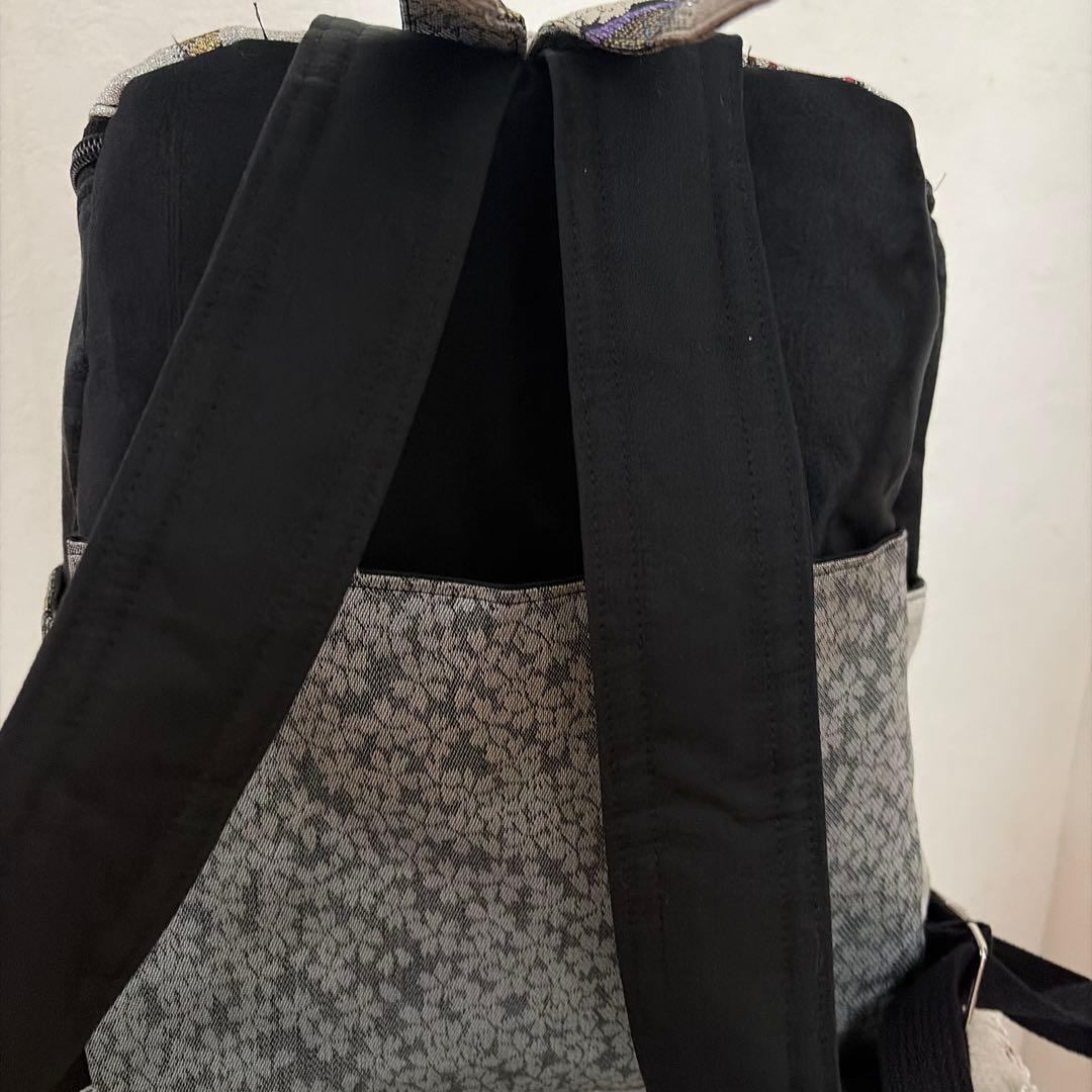 帯リメイクリュック 2-60