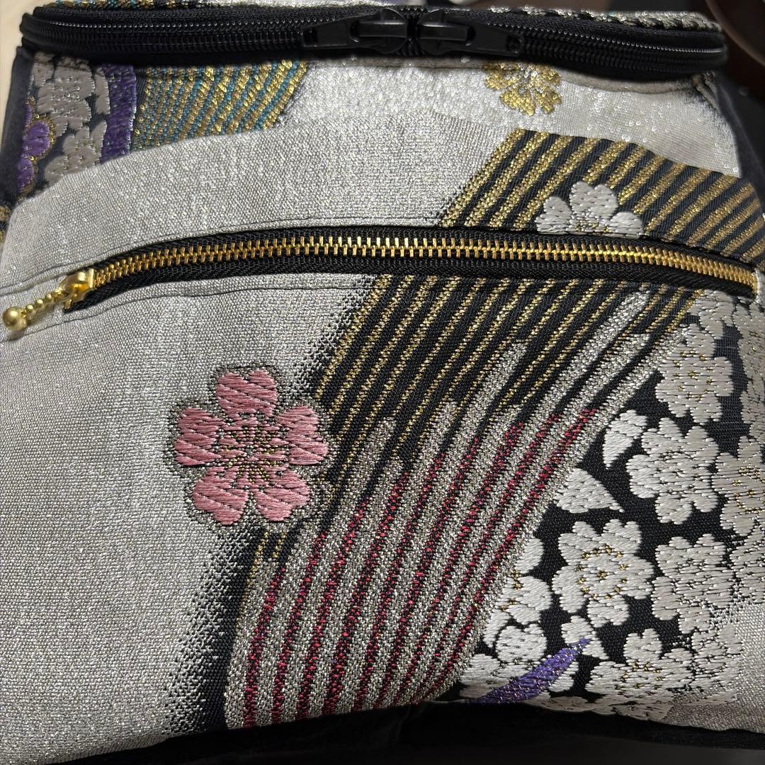 帯リメイクリュック 2-60