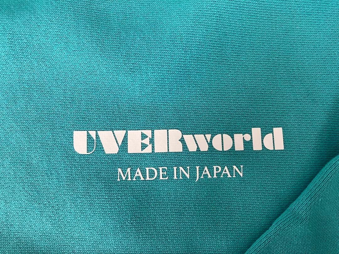 UVERworld フーディ Lサイズ ターコイズ