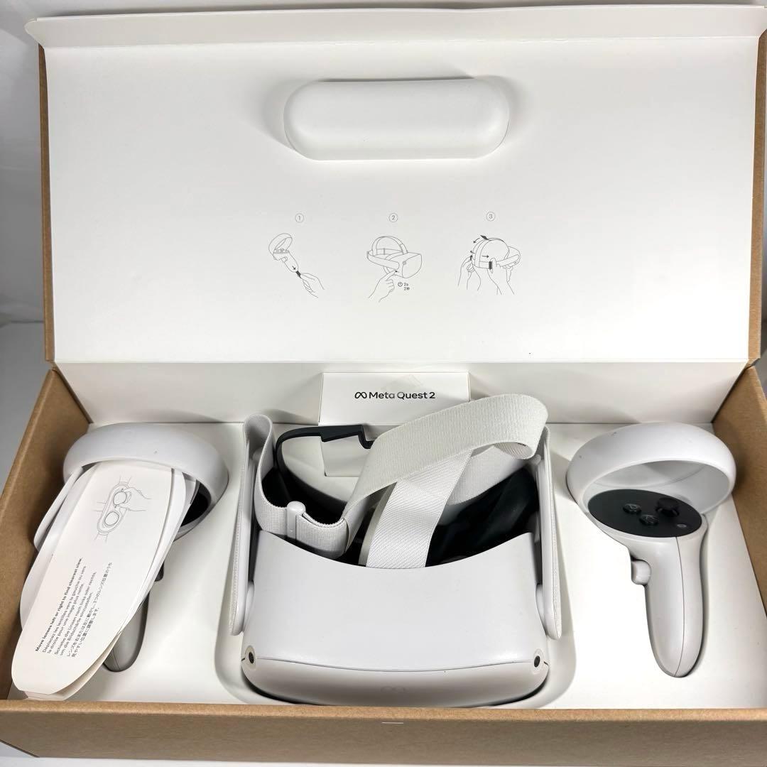  Quest 2 128GB VRヘッドセット 初期化済み