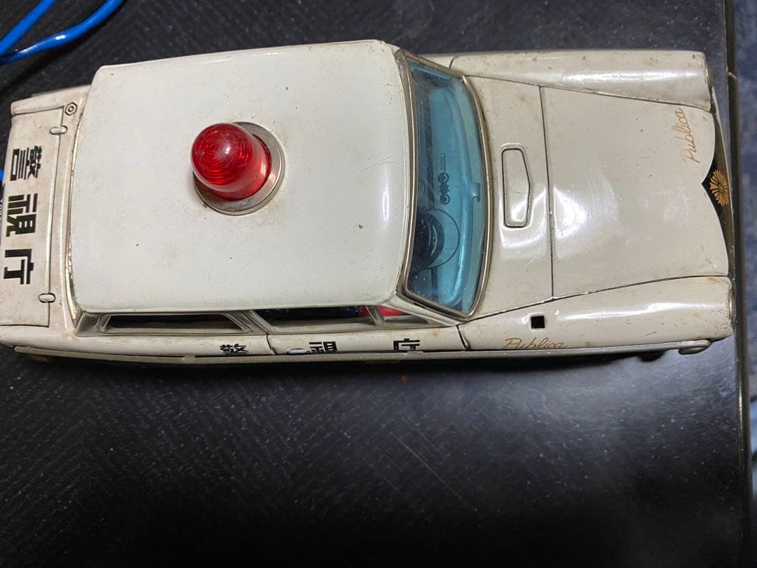 期間限定値下げ　ブリキ製　トヨタ　パプリカ　警視庁パトカー