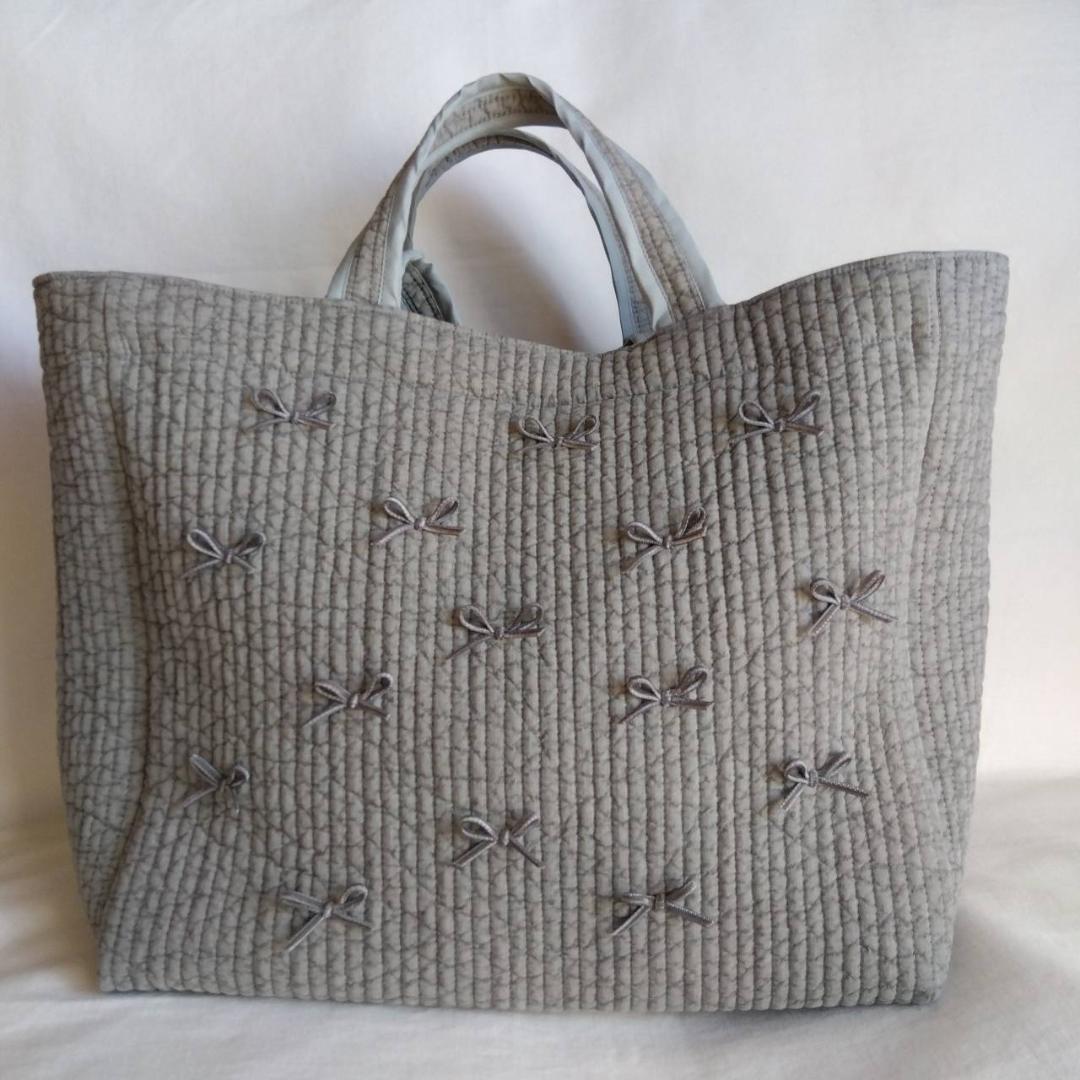 ☆ピクニックトート☆ ヌビバッグ　オフホワイト