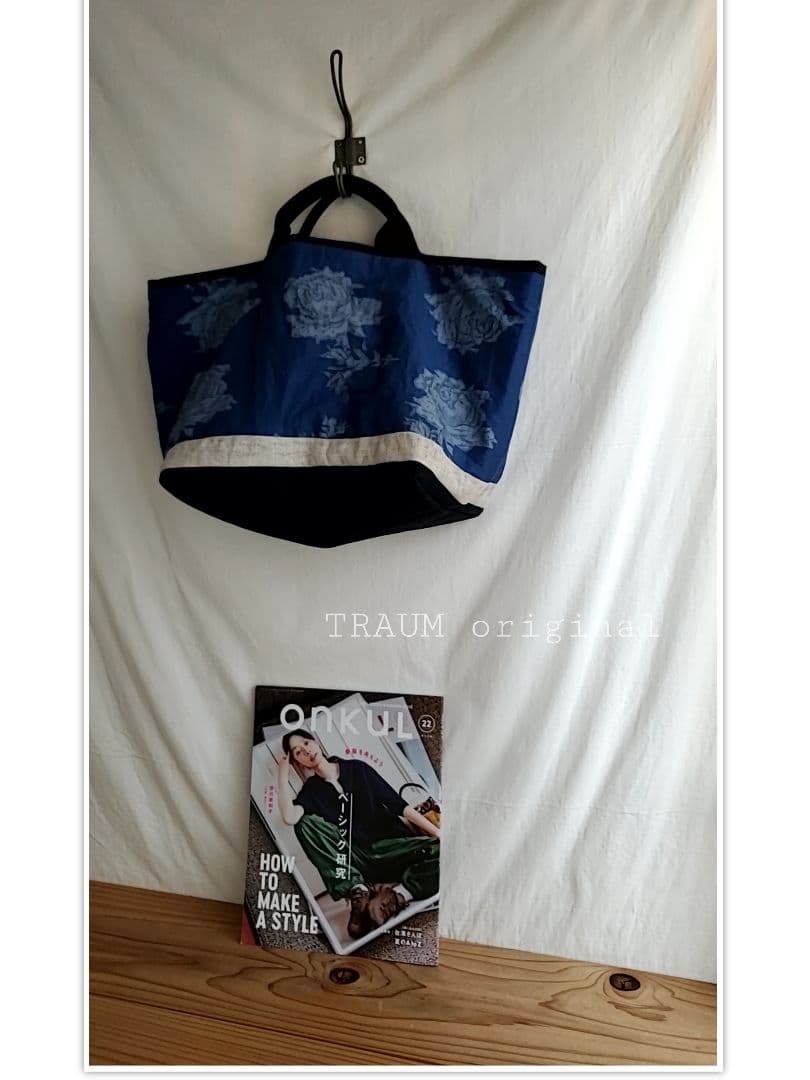 TRAUM□original+リバティcotton&wash帆布+リネン