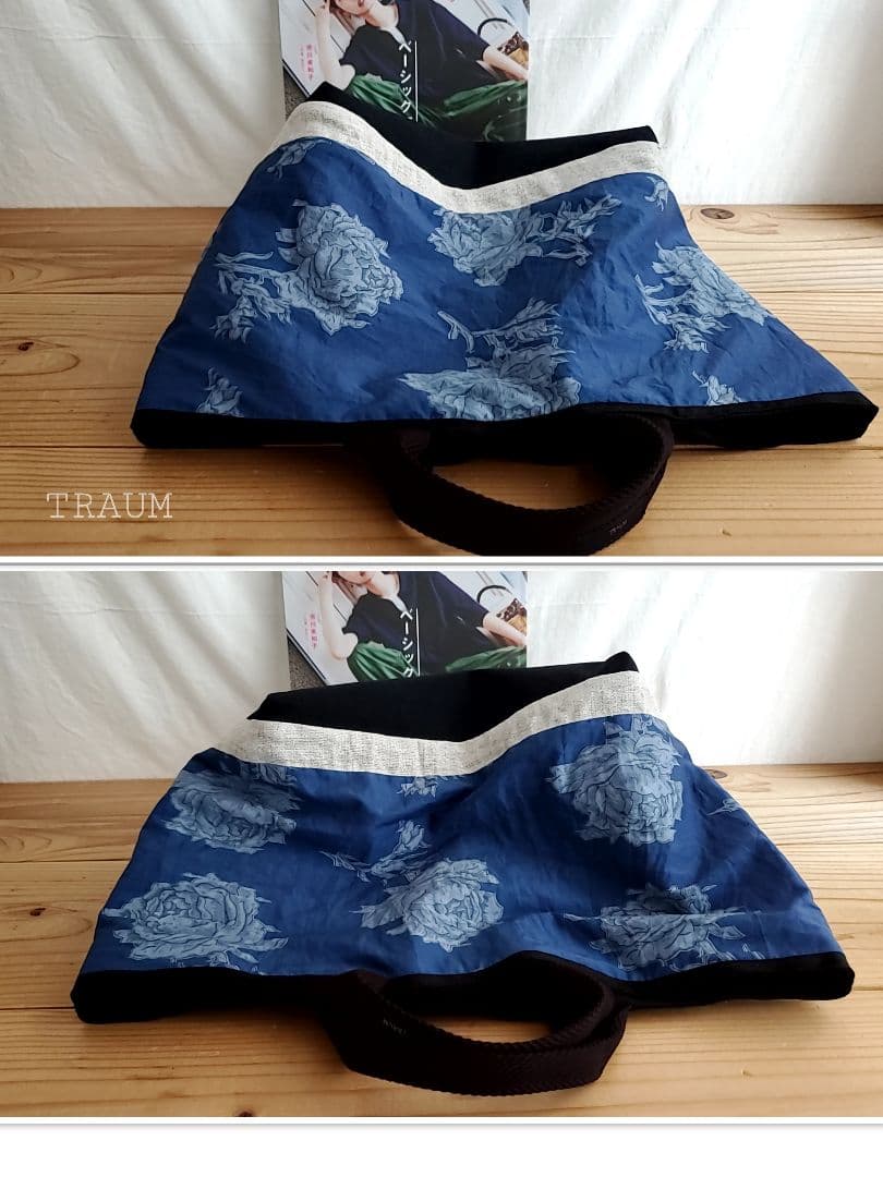 TRAUM□original+リバティcotton&wash帆布+リネン