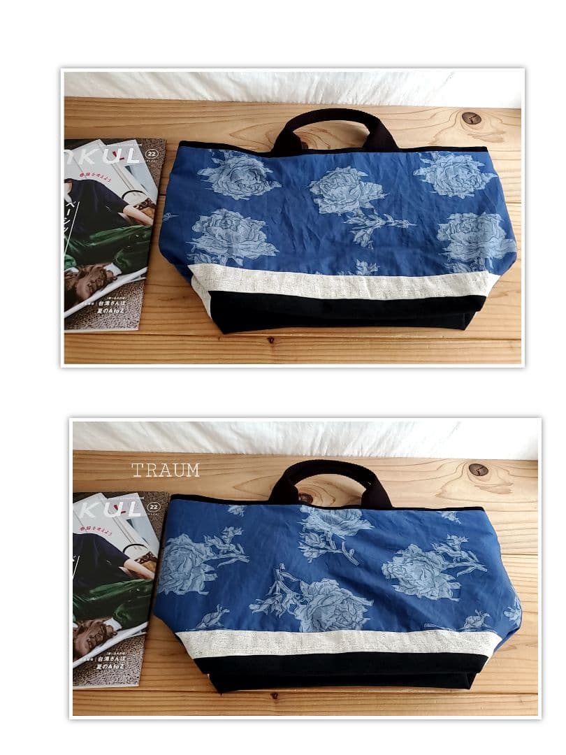 TRAUM□original+リバティcotton&wash帆布+リネン