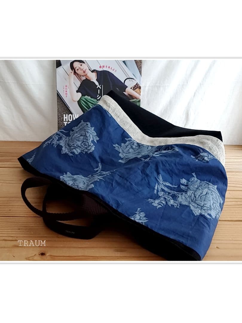 TRAUM□original+リバティcotton&wash帆布+リネン