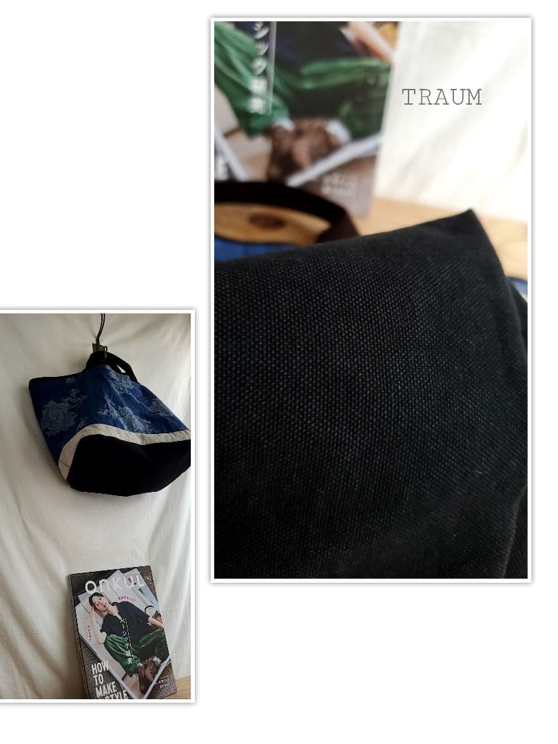 TRAUM□original+リバティcotton&wash帆布+リネン