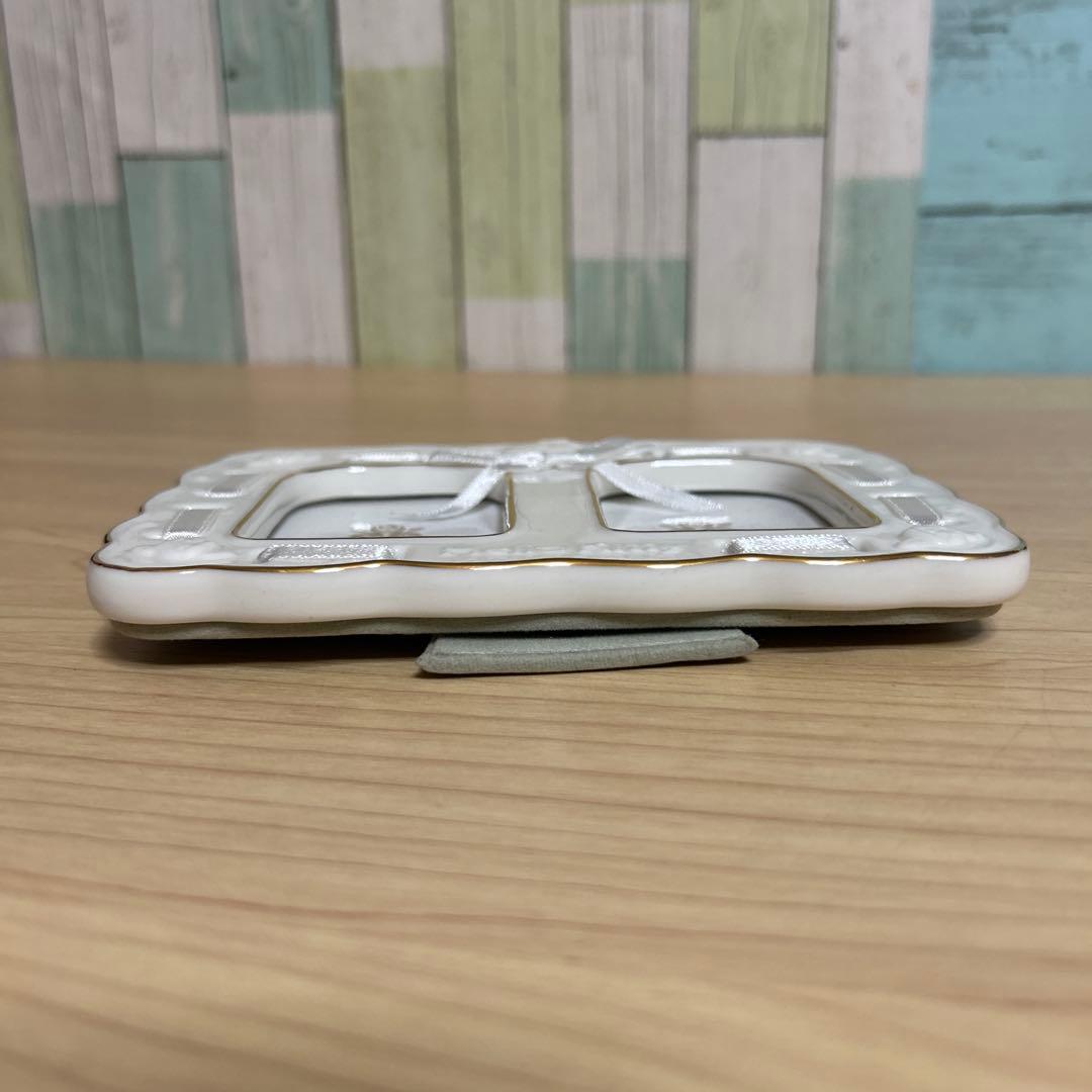 ハローキティ　フォトフレーム　陶器　K/T フォトフレームフェミニン