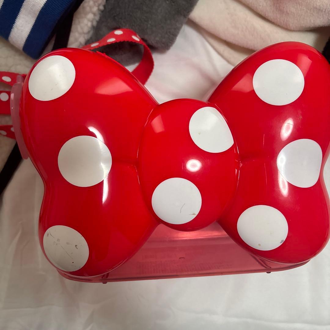 ミニーちゃん リボン ポップコーンバケット