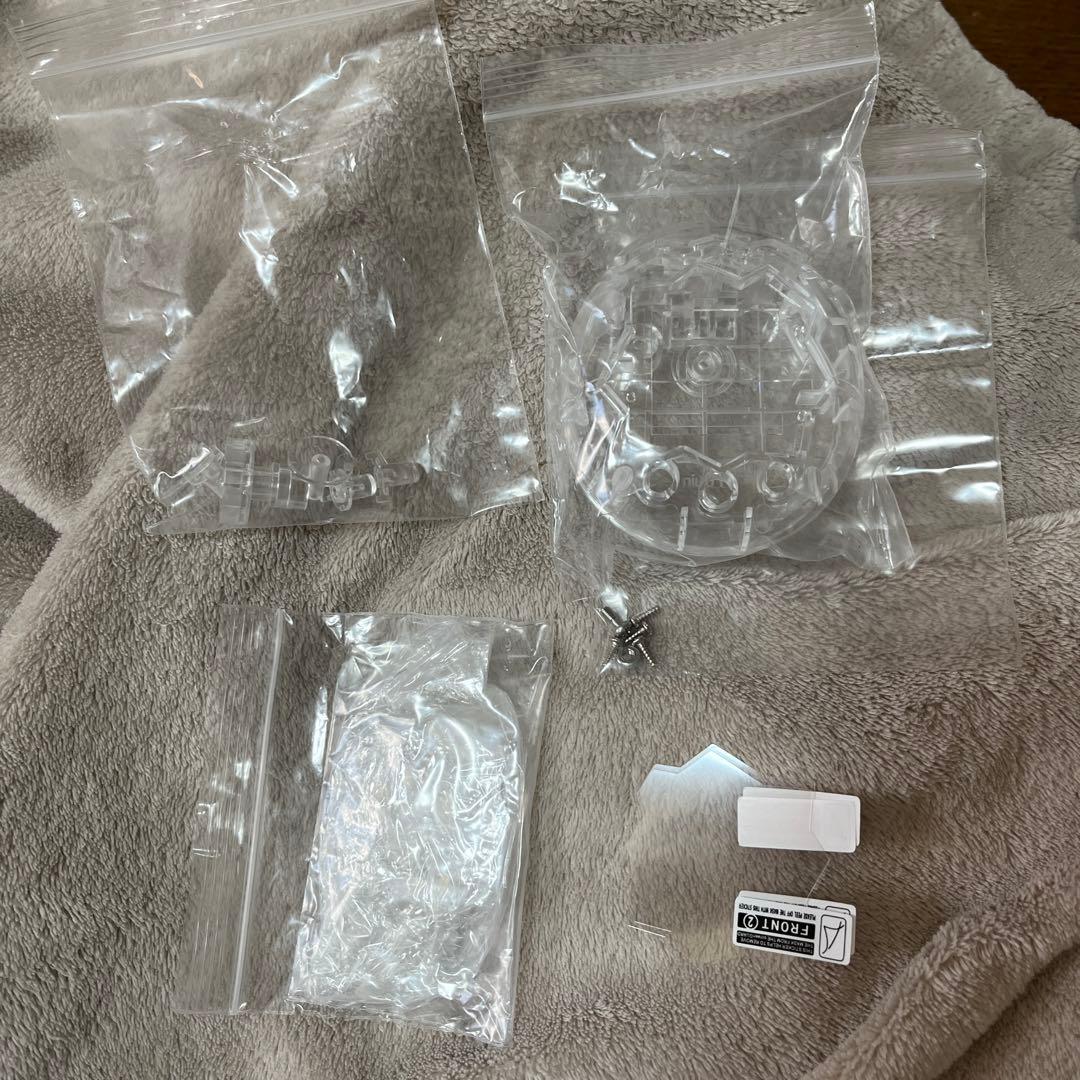 【おまけ付き】たまごっち　パラダイス　カスタムシェル　クリア