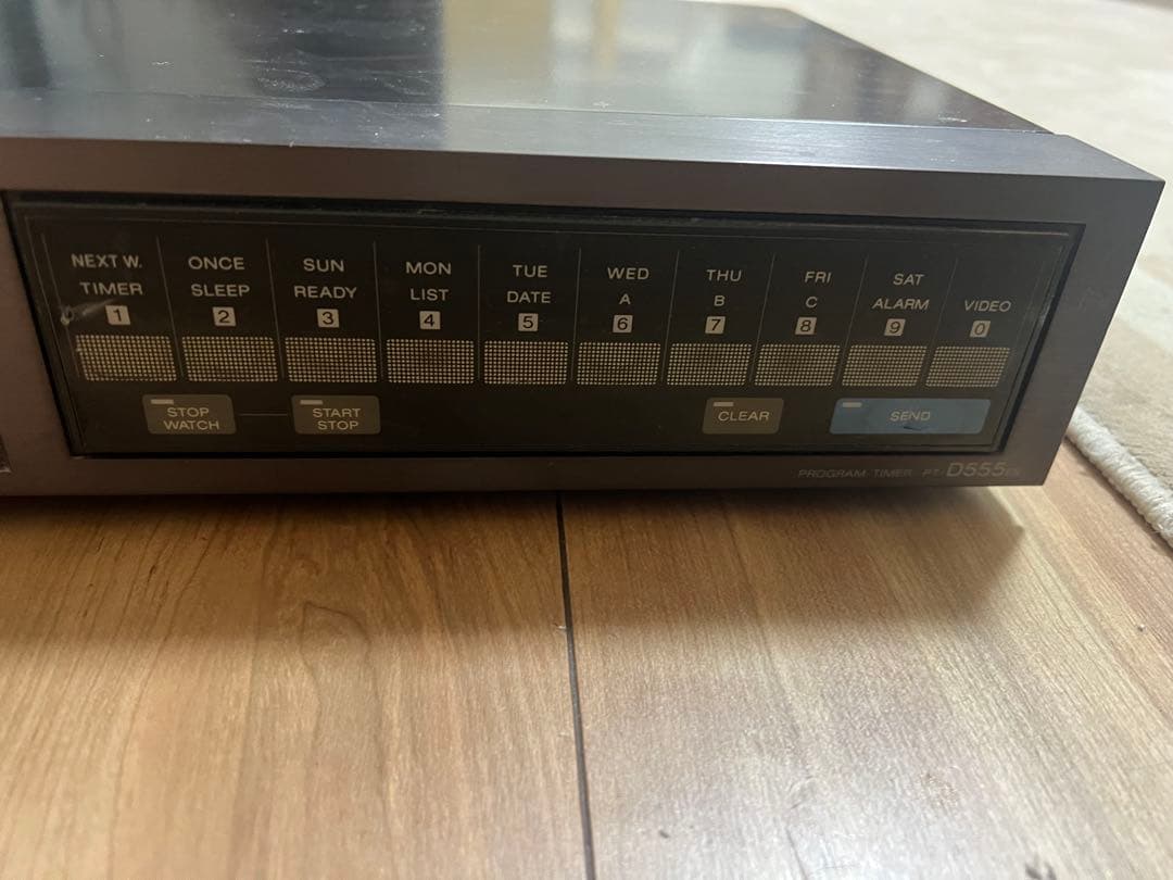 SONY PT-D555ES ウィークリープログラムタイマー 通電okジャンク品