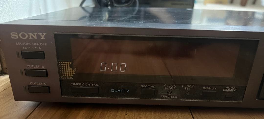 SONY PT-D555ES ウィークリープログラムタイマー 通電okジャンク品