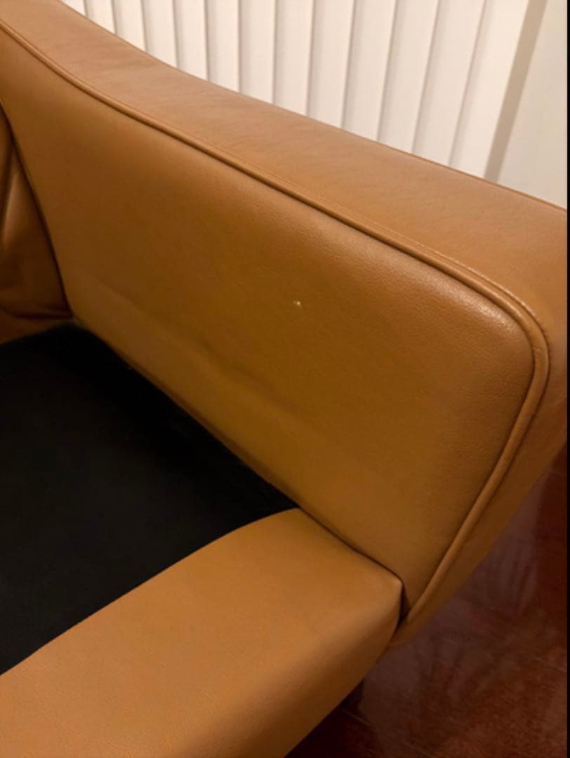 カリモク60 ロビーチェア1シーター リーベルブラウン