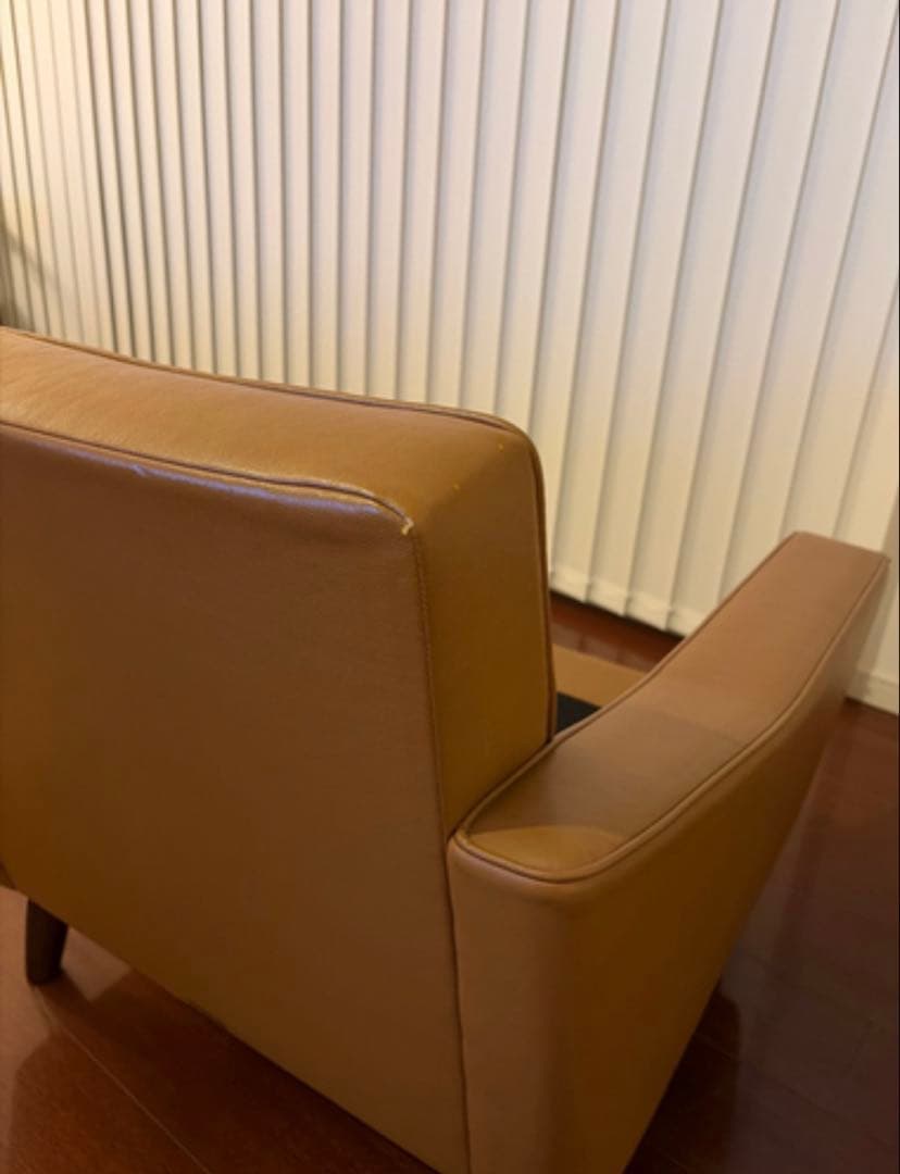 カリモク60 ロビーチェア1シーター リーベルブラウン