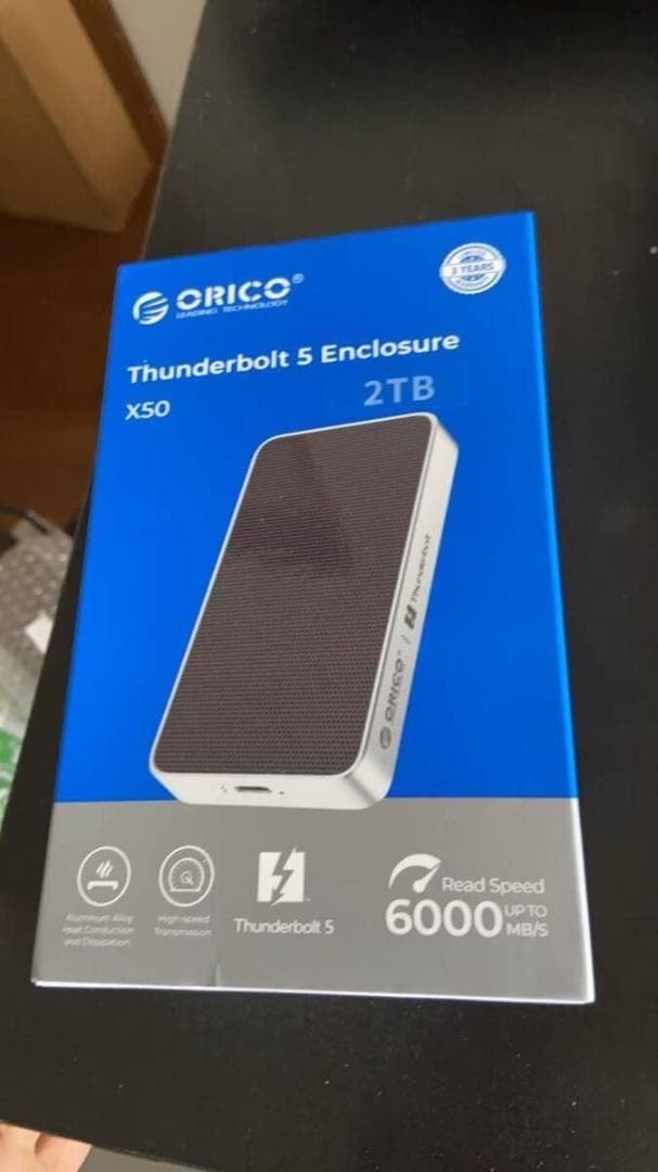 ORICO 2TB 外付けSSD【 USB 4.0 80Gbps 超高速】