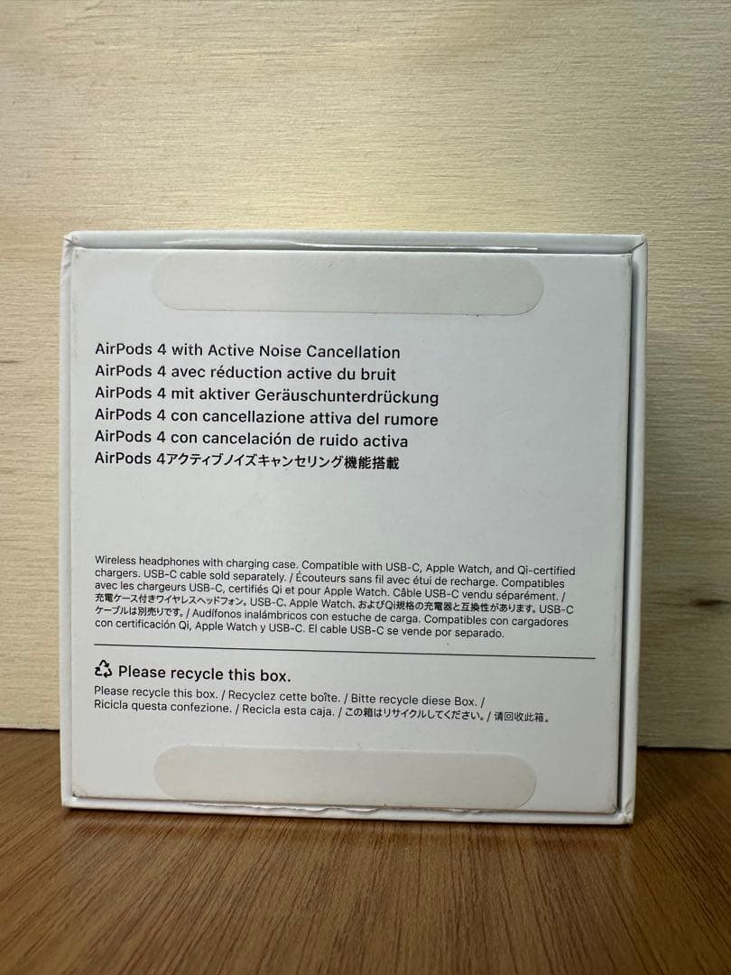 【美品】AirPods 4 ANC搭載モデル MXP93J/A 9RHDY