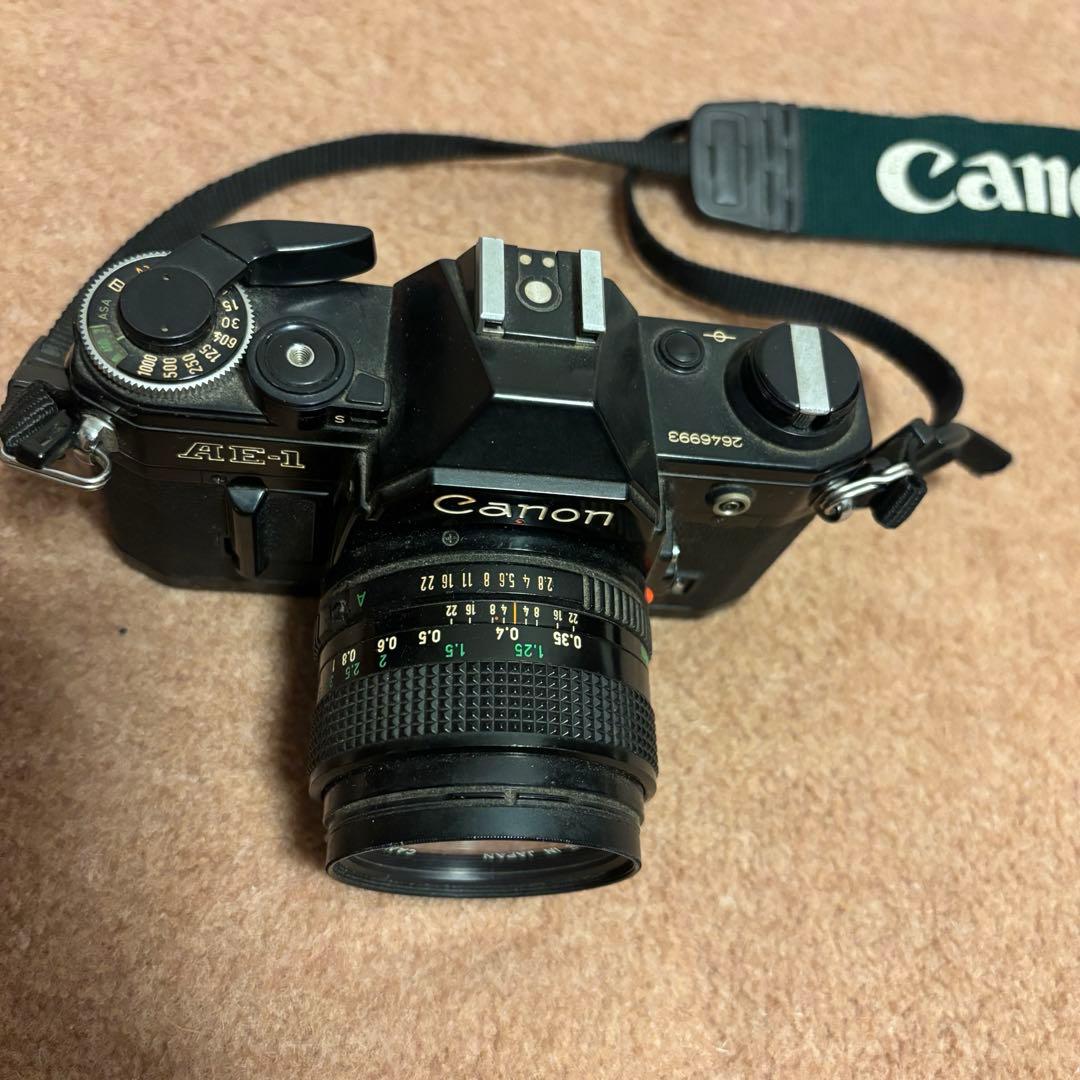 Canon AE-1 フィルム一眼レフカメラ