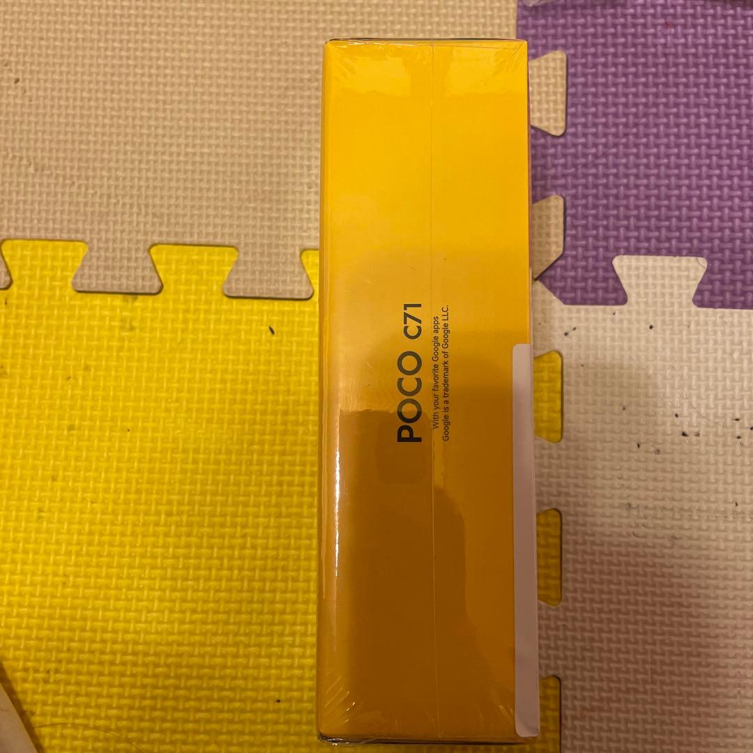 スマートフォン本体 POCO C71 4GB RAM + 128GB ROM