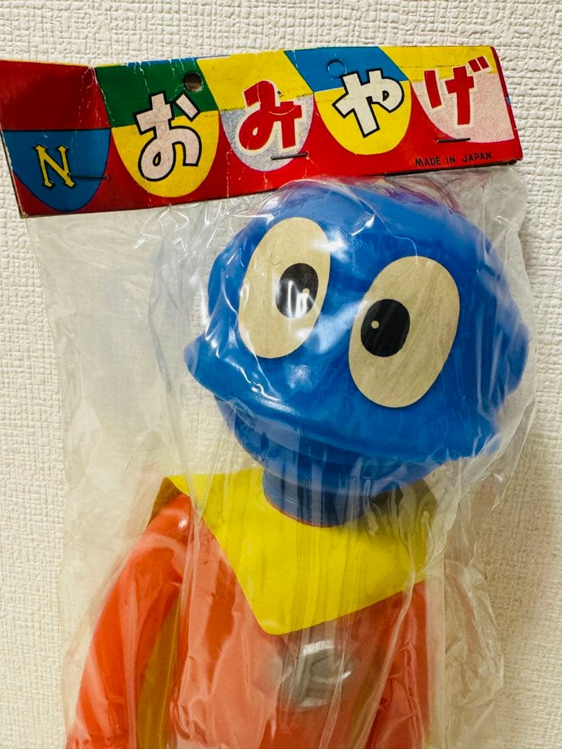 希少美品　当時物　パーマン 未開封 パチ 藤子不二雄 ポピー 旧バンダイ ソフビ