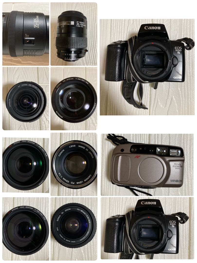 カメラレンズ デジカメ カメラ まとめ売り PENTAX キャノン　本体