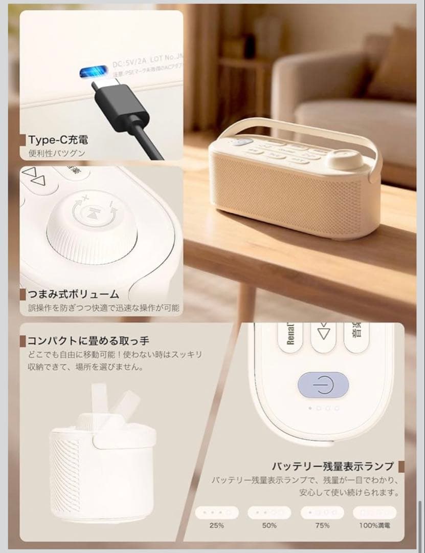 1点限りYouon Pro 思いやり手元スピーカー／20W出力ゼロ遅延ワイヤレス