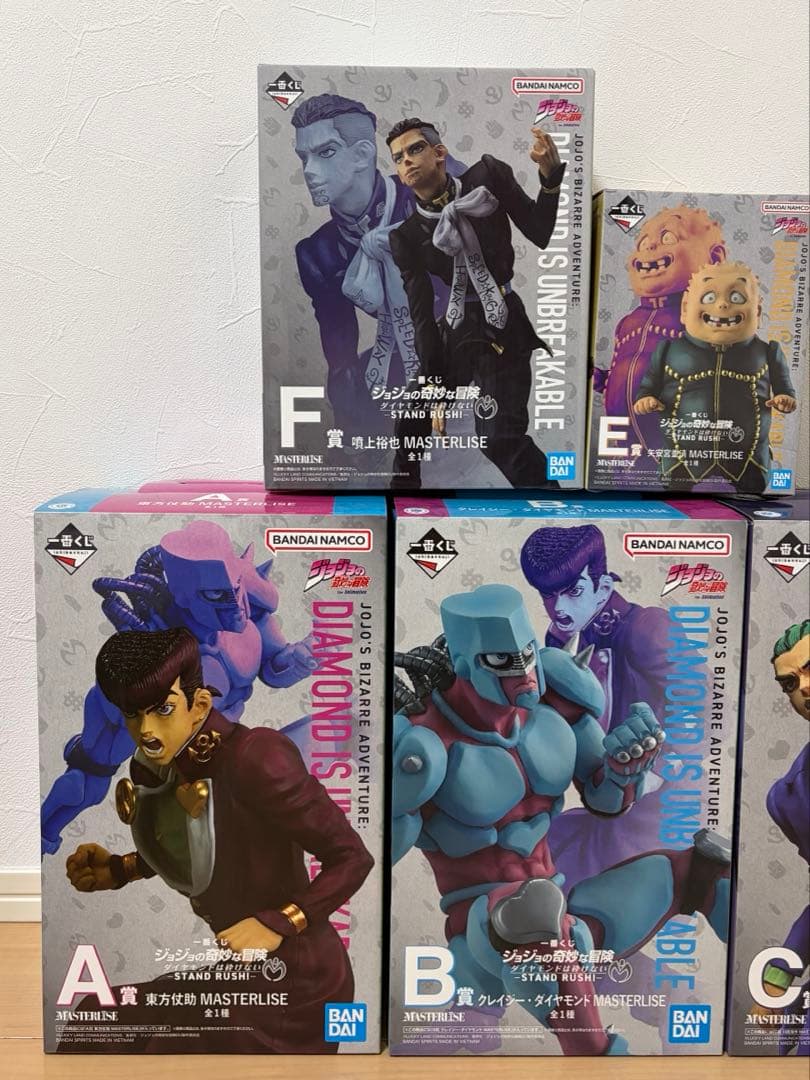 一番くじジョジョの奇妙な冒険　フィギュアまとめ　おまけ付き