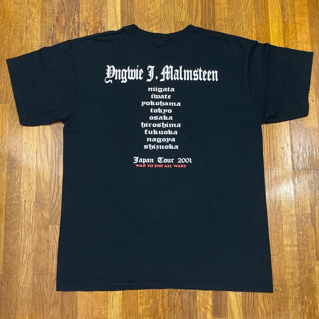01年 YNGWIE MALMSTEEN ジャパンツアーTシャツ 未使用