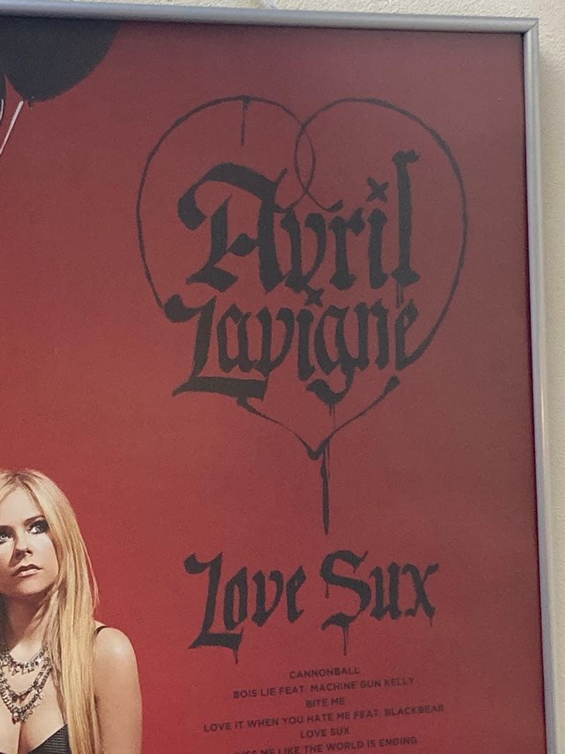 アヴリル・ラヴィーン 販促ポスター B2 Avril Lavigne