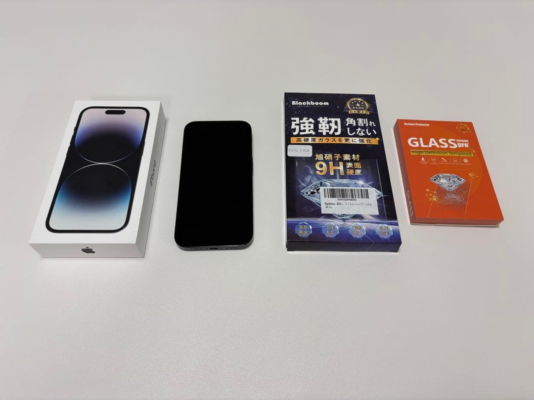 iPhone 14 Pro 128GB スペースブラック 純正バッテリー交換済