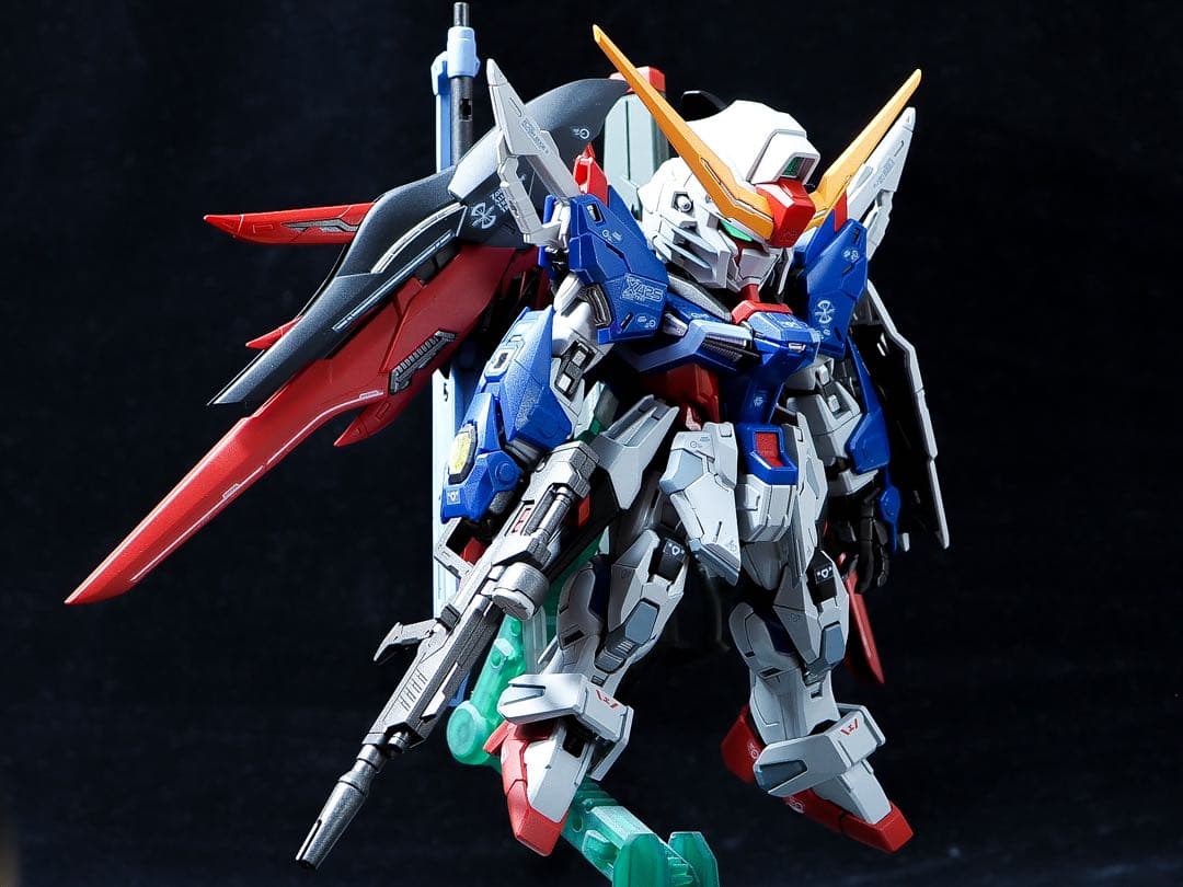 mgsd デスティニーガンダム　全塗装　完成品　2 イエロー変更