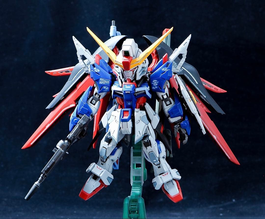 mgsd デスティニーガンダム　全塗装　完成品　2 イエロー変更