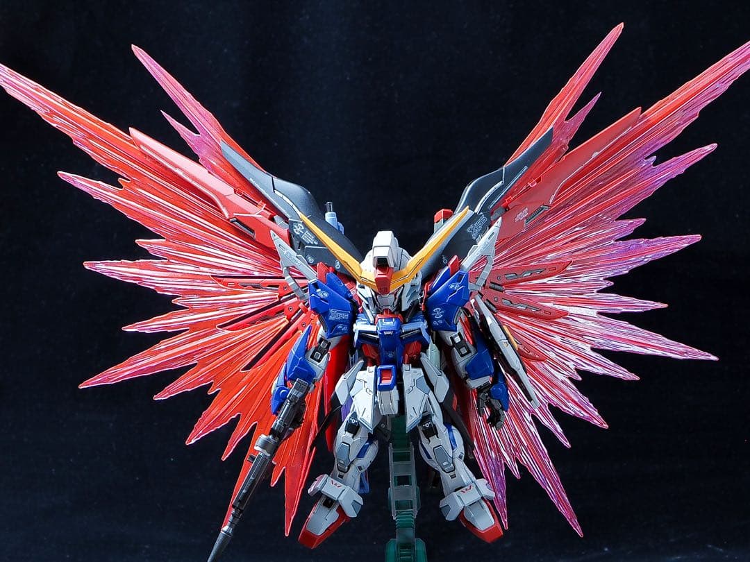 mgsd デスティニーガンダム　全塗装　完成品　2 イエロー変更