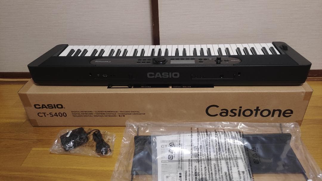 鍵盤楽器 CASIO Casiotone CT-S400