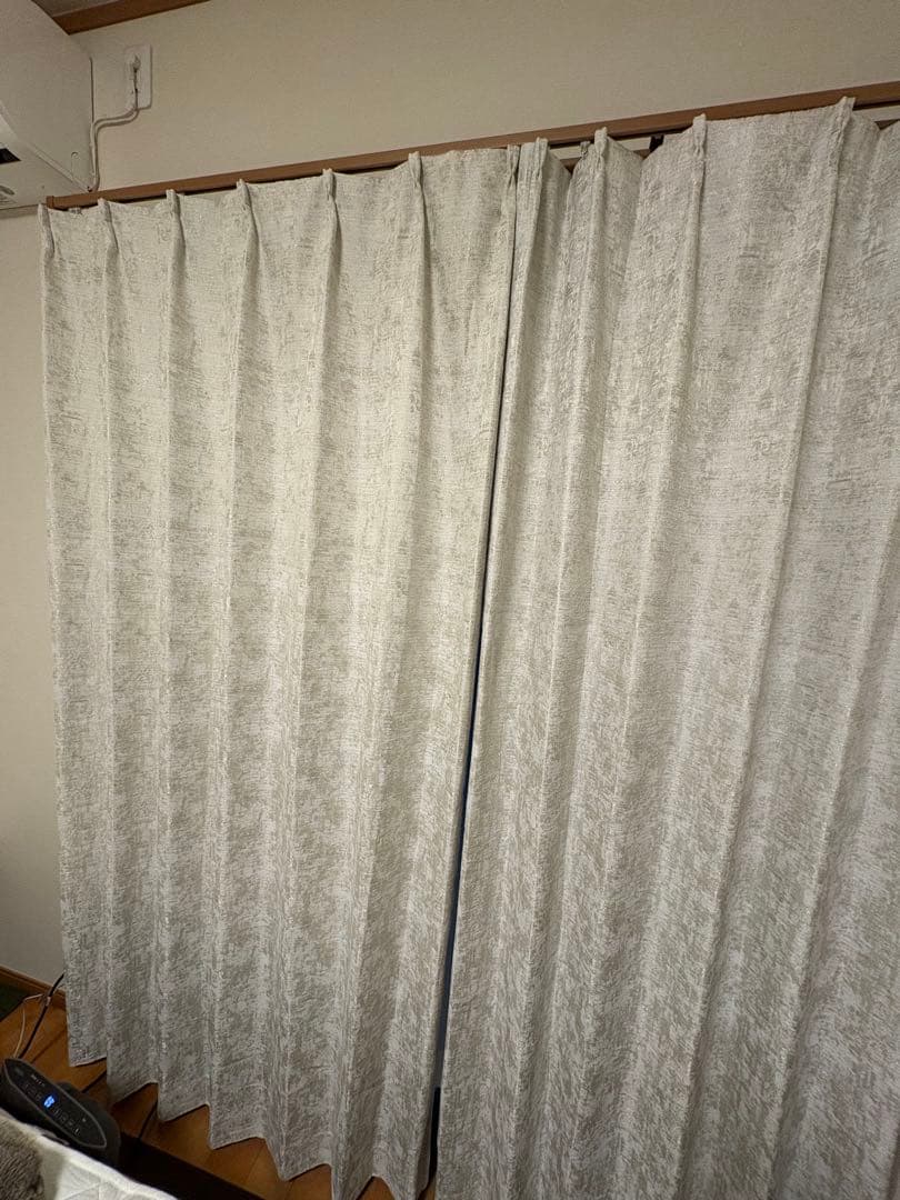 ニトリ　ドレープカーテン　　幅100×丈200 2枚入り