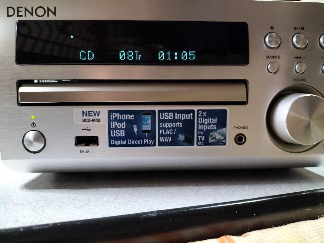 デノン RCD-M 40 新品レンズ