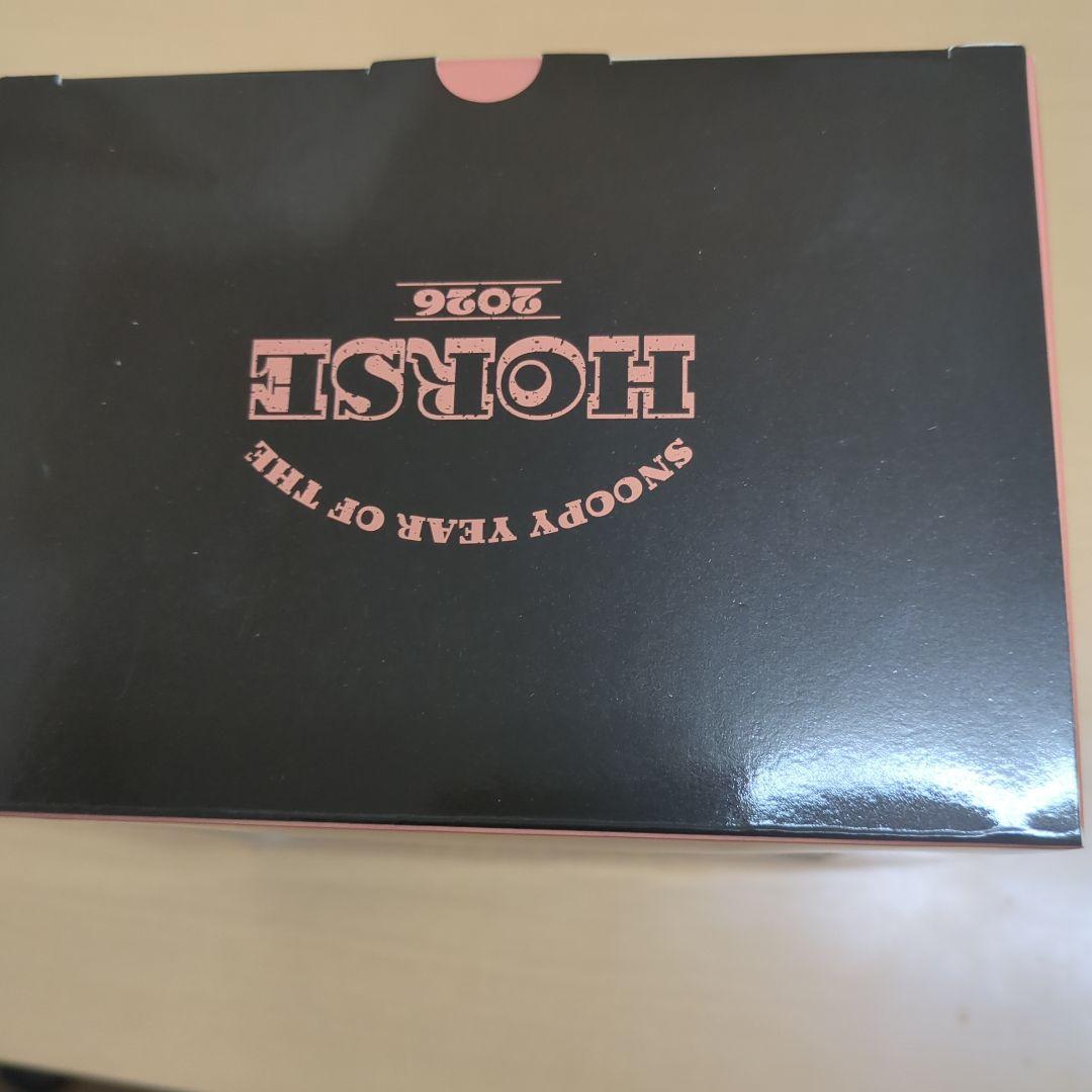 スヌーピー 馬　置物 2026　吉徳　午　PEANUTS