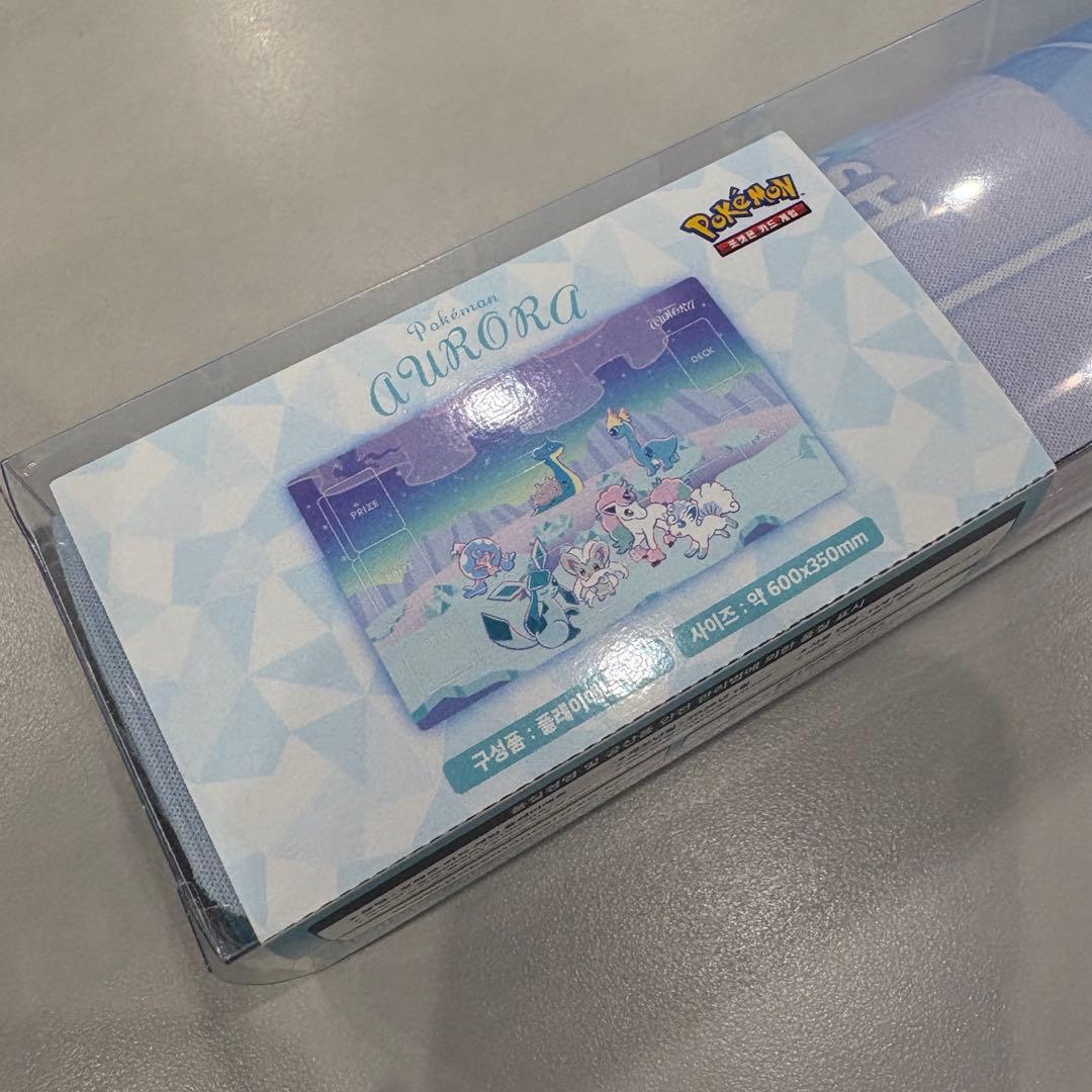 韓国限定 ポケモン コリアンリーグ2026 アローラ プレイマット