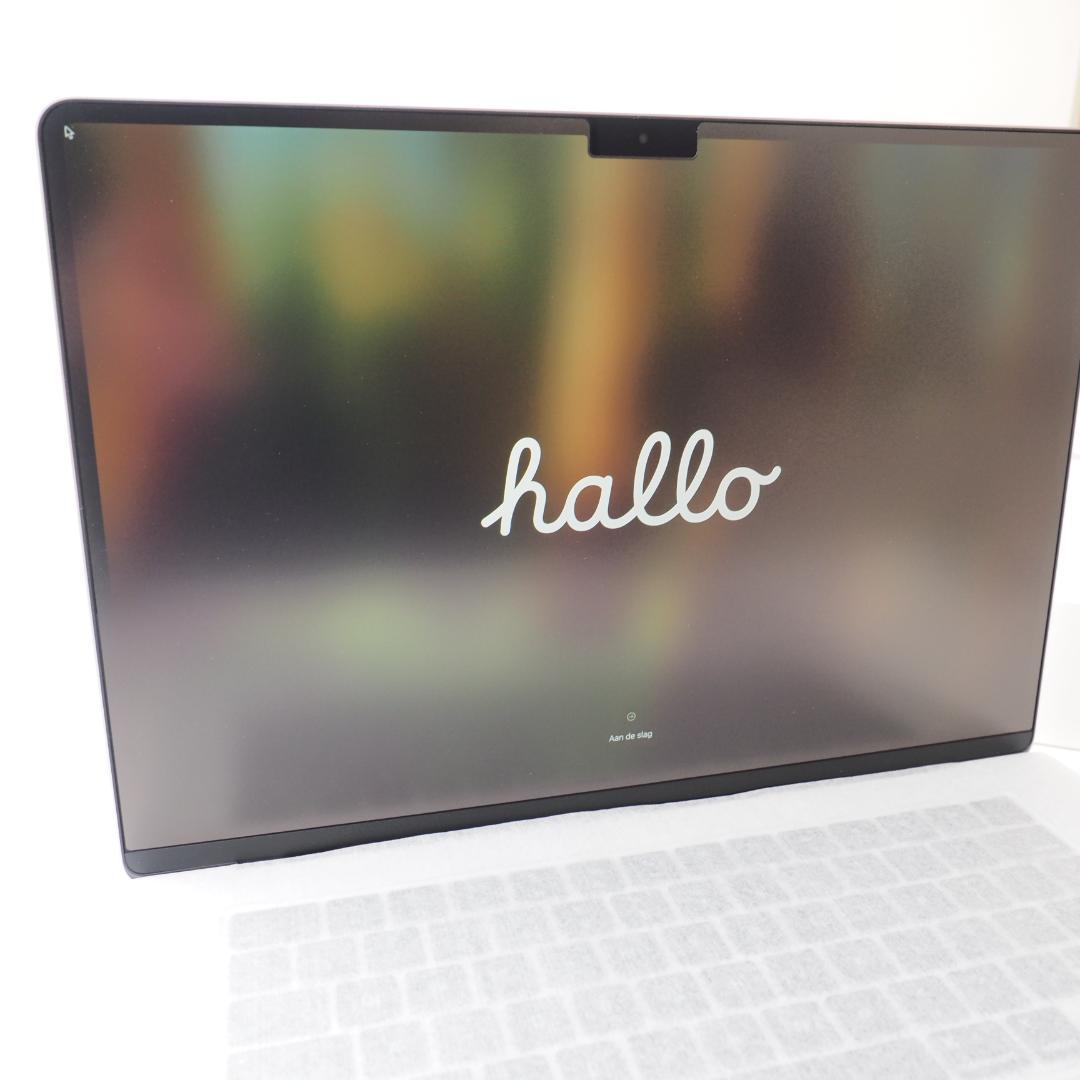 極美品 MacBook Air M3 15inch USキーボード シルバー