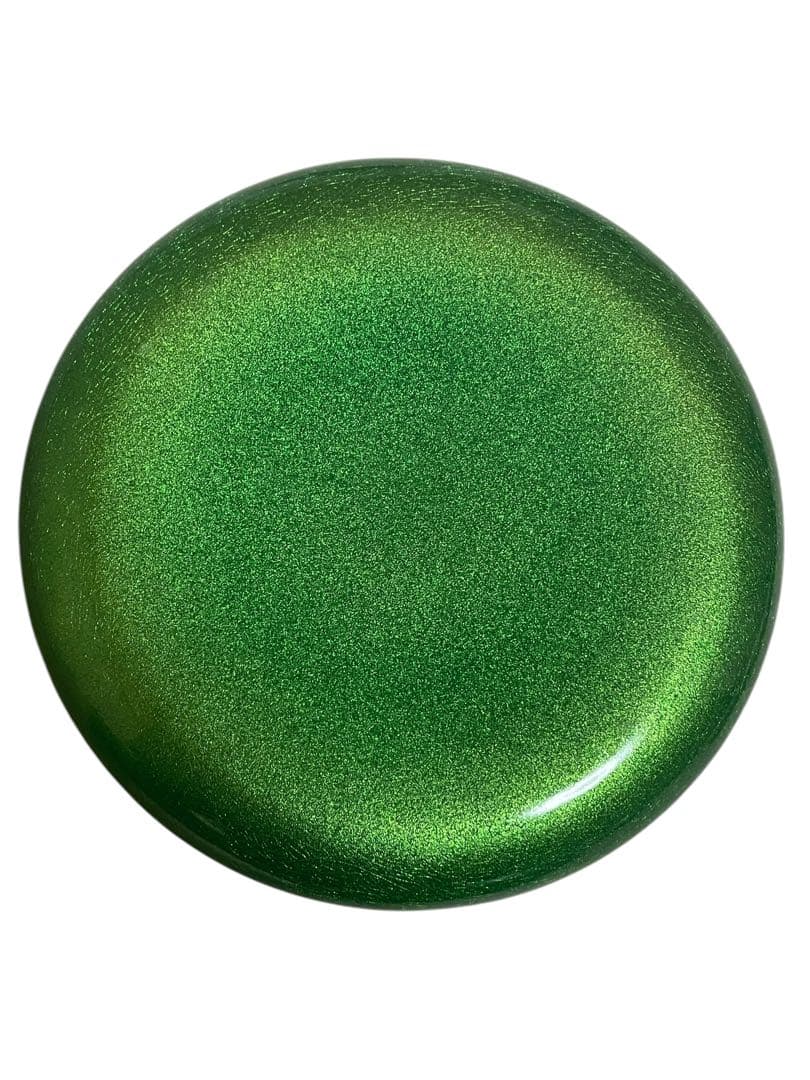 美品　カマチ陶舗　3枚セット　前菜プレート　グリーン　緑　kamachi①