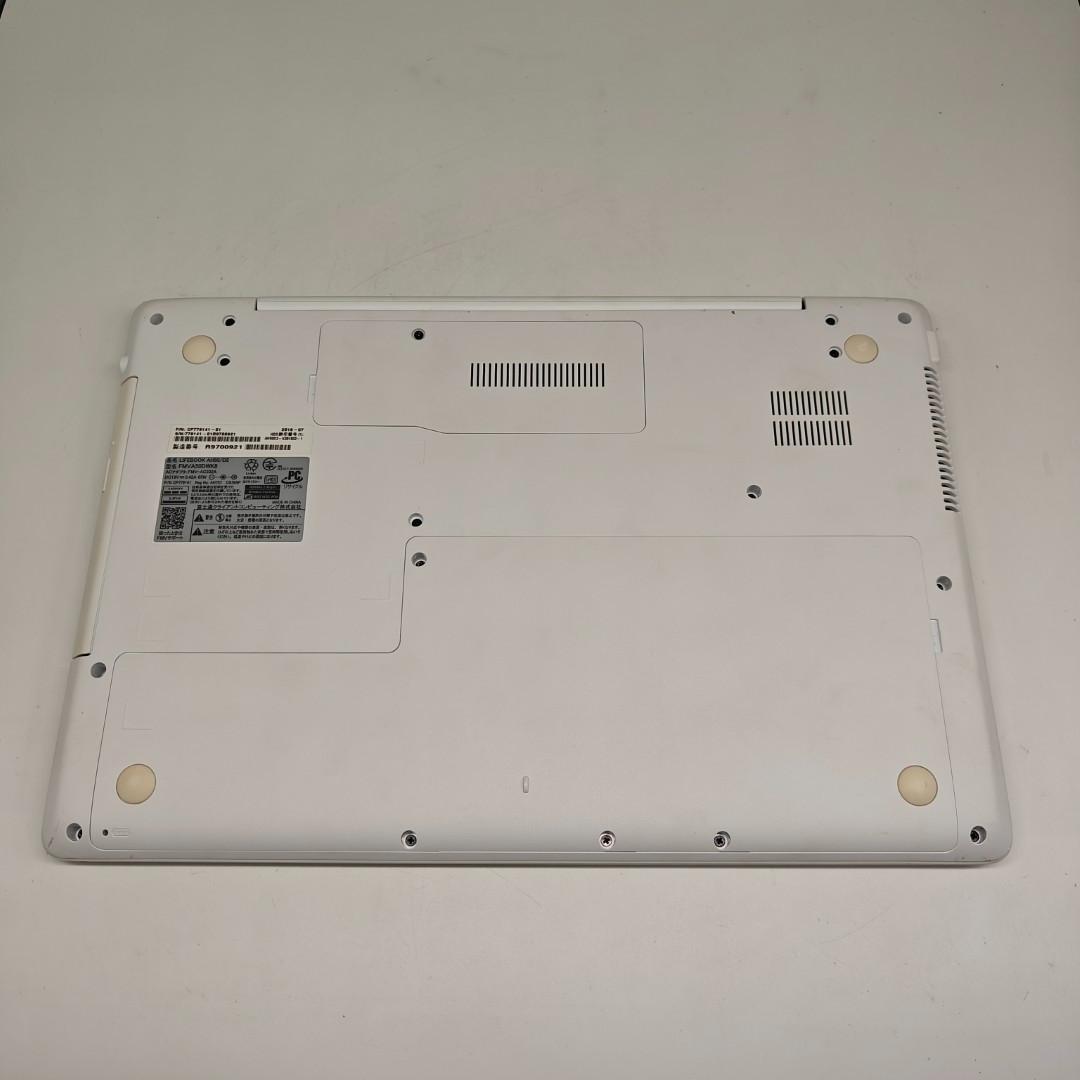 【富士通】AH50 高速i7 SSD256GB 16GB ホワイト ノートPC