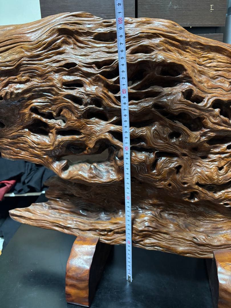 屋久杉？の置物