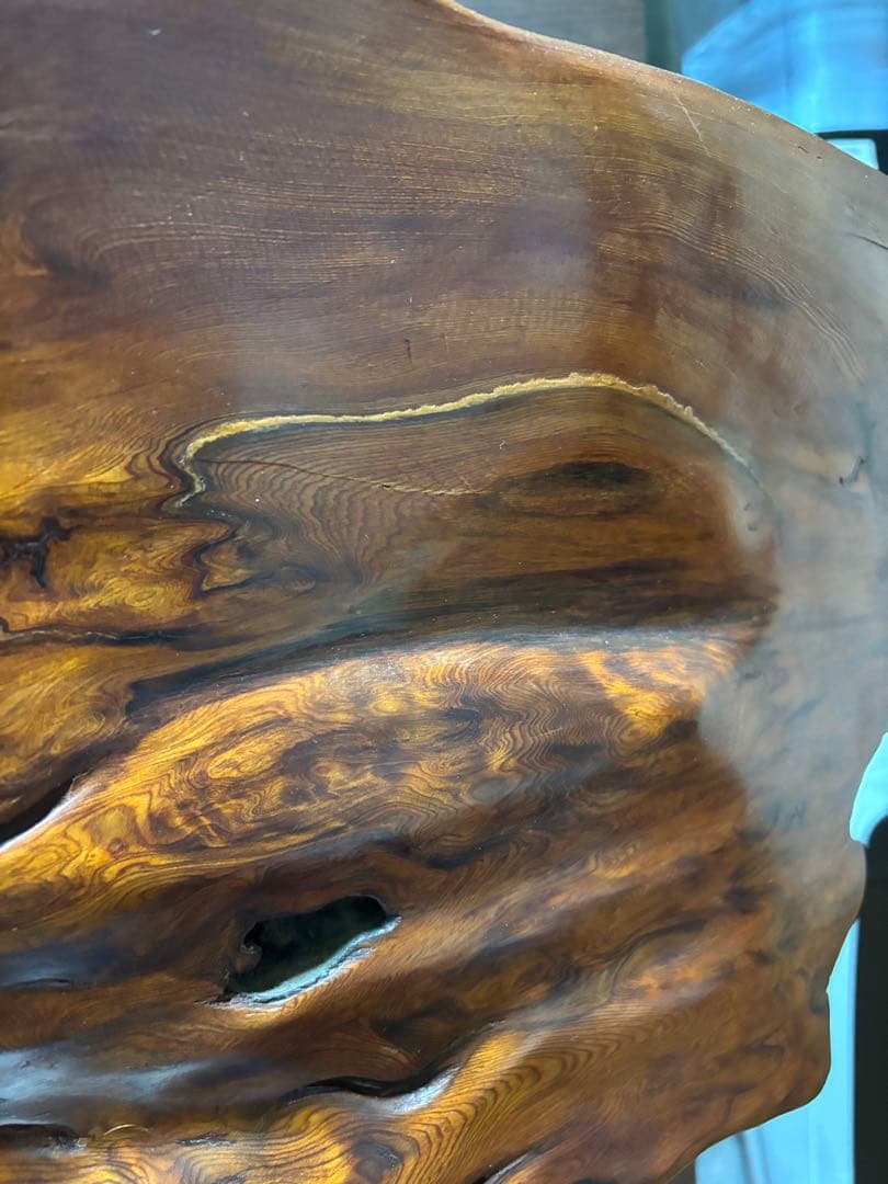 屋久杉？の置物